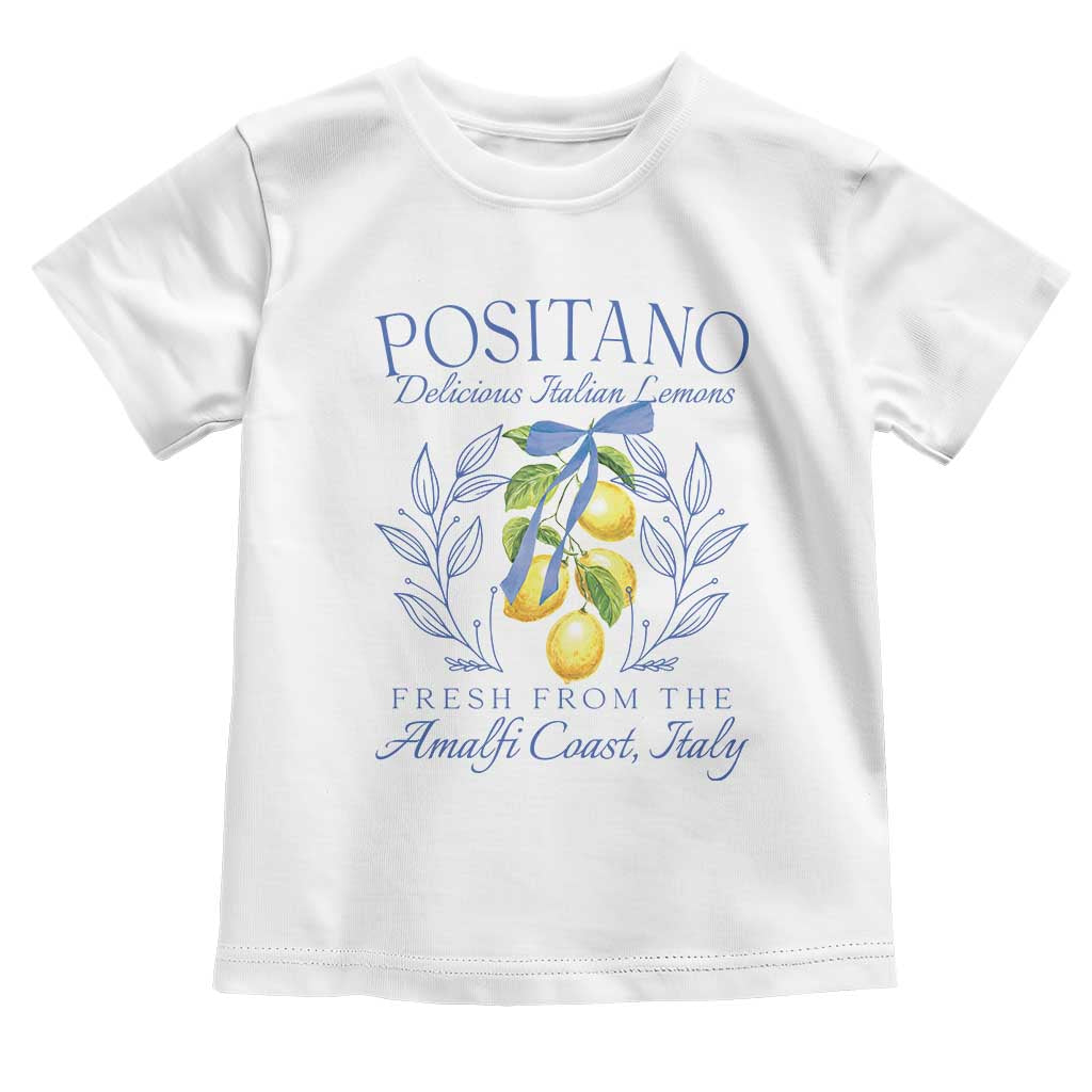 Positano Italy Toddler T Shirt Amalfi Coast Italian Lemons Town Italy Vacation - Wonder Print Shop