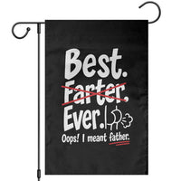 Retro Dad Worlds Best Farter I Mean Father Garden Flag Funny Gag Gift Birthday Husband Dad Fathers Day