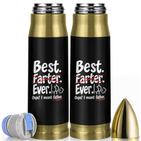 Retro Dad Worlds Best Farter I Mean Father Bullet Tumbler Funny Gag Gift Birthday Husband Dad Fathers Day