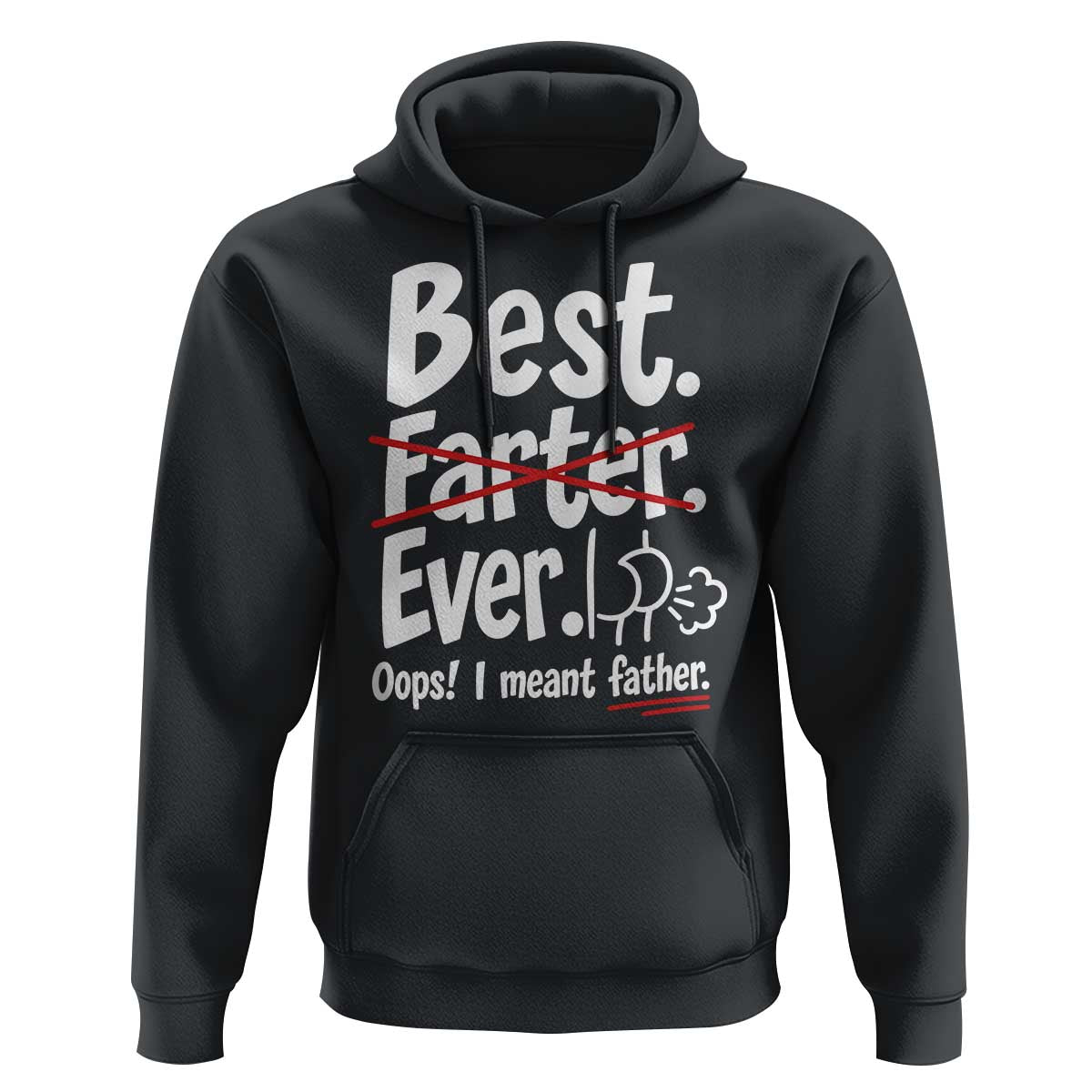 Retro Dad Worlds Best Farter I Mean Father Hoodie Funny Gag Gift Birthday Husband Dad Fathers Day