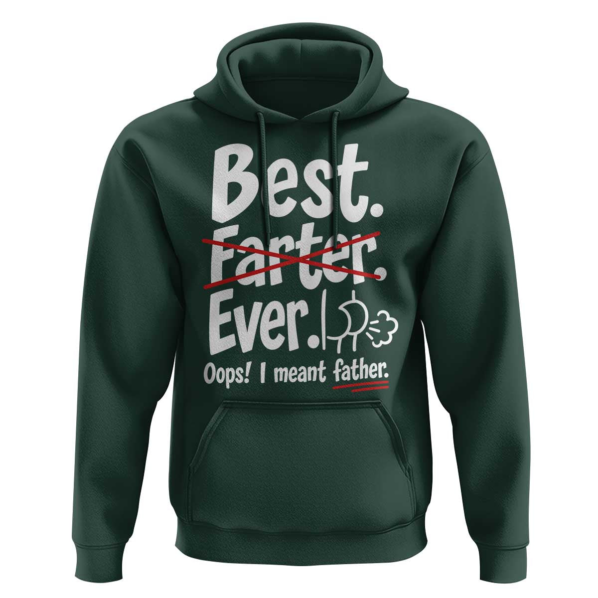 Retro Dad Worlds Best Farter I Mean Father Hoodie Funny Gag Gift Birthday Husband Dad Fathers Day