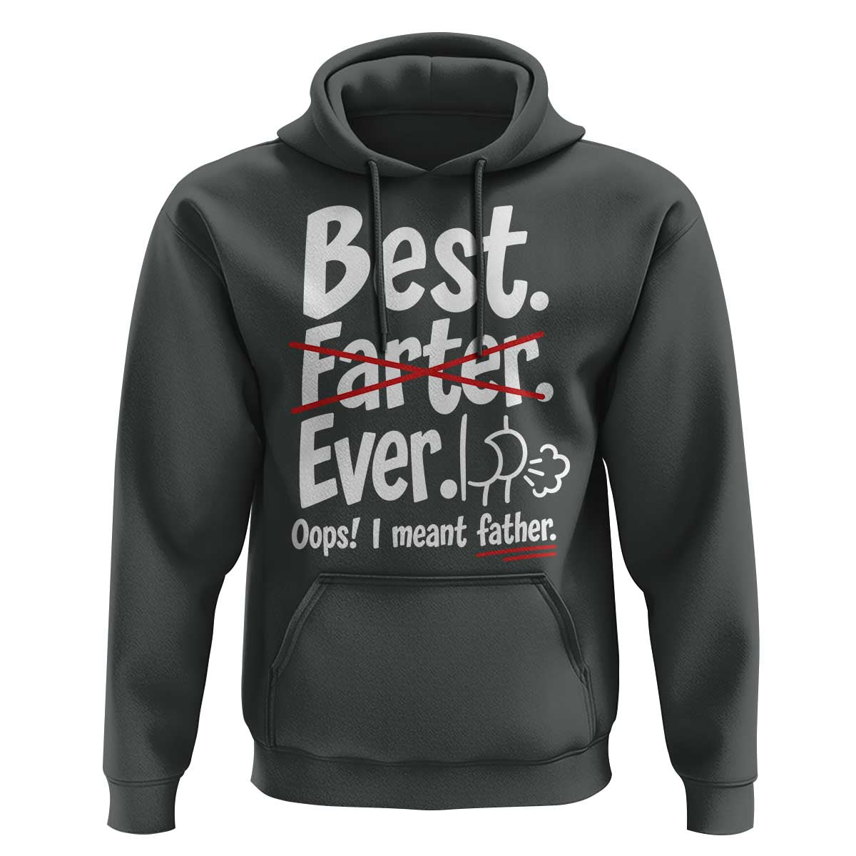 Retro Dad Worlds Best Farter I Mean Father Hoodie Funny Gag Gift Birthday Husband Dad Fathers Day