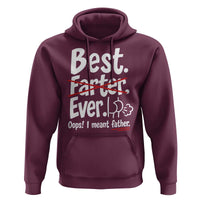 Retro Dad Worlds Best Farter I Mean Father Hoodie Funny Gag Gift Birthday Husband Dad Fathers Day