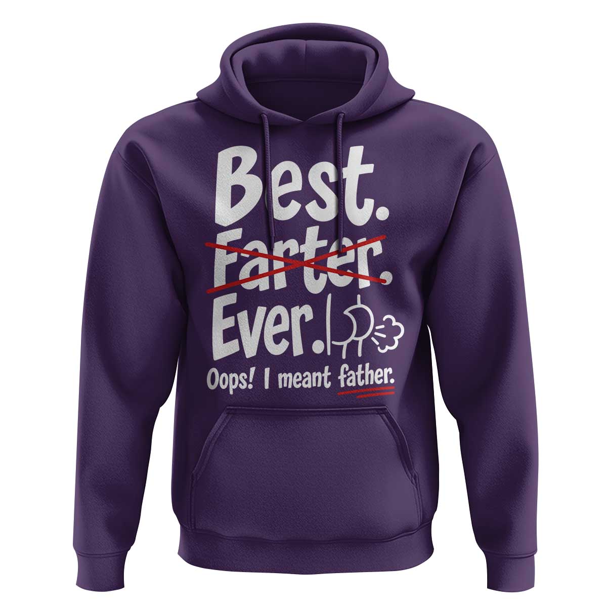 Retro Dad Worlds Best Farter I Mean Father Hoodie Funny Gag Gift Birthday Husband Dad Fathers Day