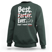Retro Dad Worlds Best Farter I Mean Father Sweatshirt Funny Gag Gift Birthday Husband Dad Fathers Day
