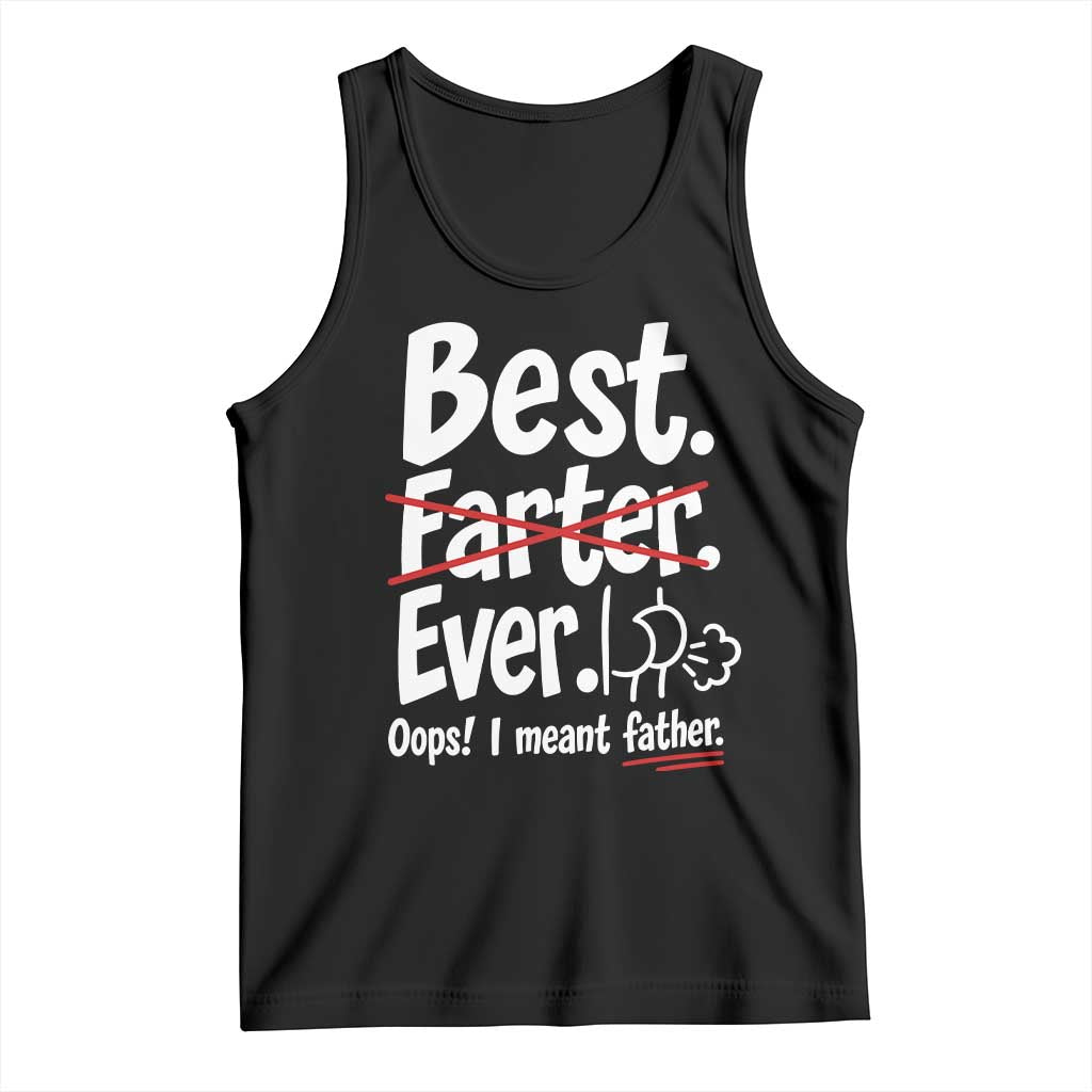 Retro Dad Worlds Best Farter I Mean Father Tank Top Funny Gag Gift Birthday Husband Dad Fathers Day