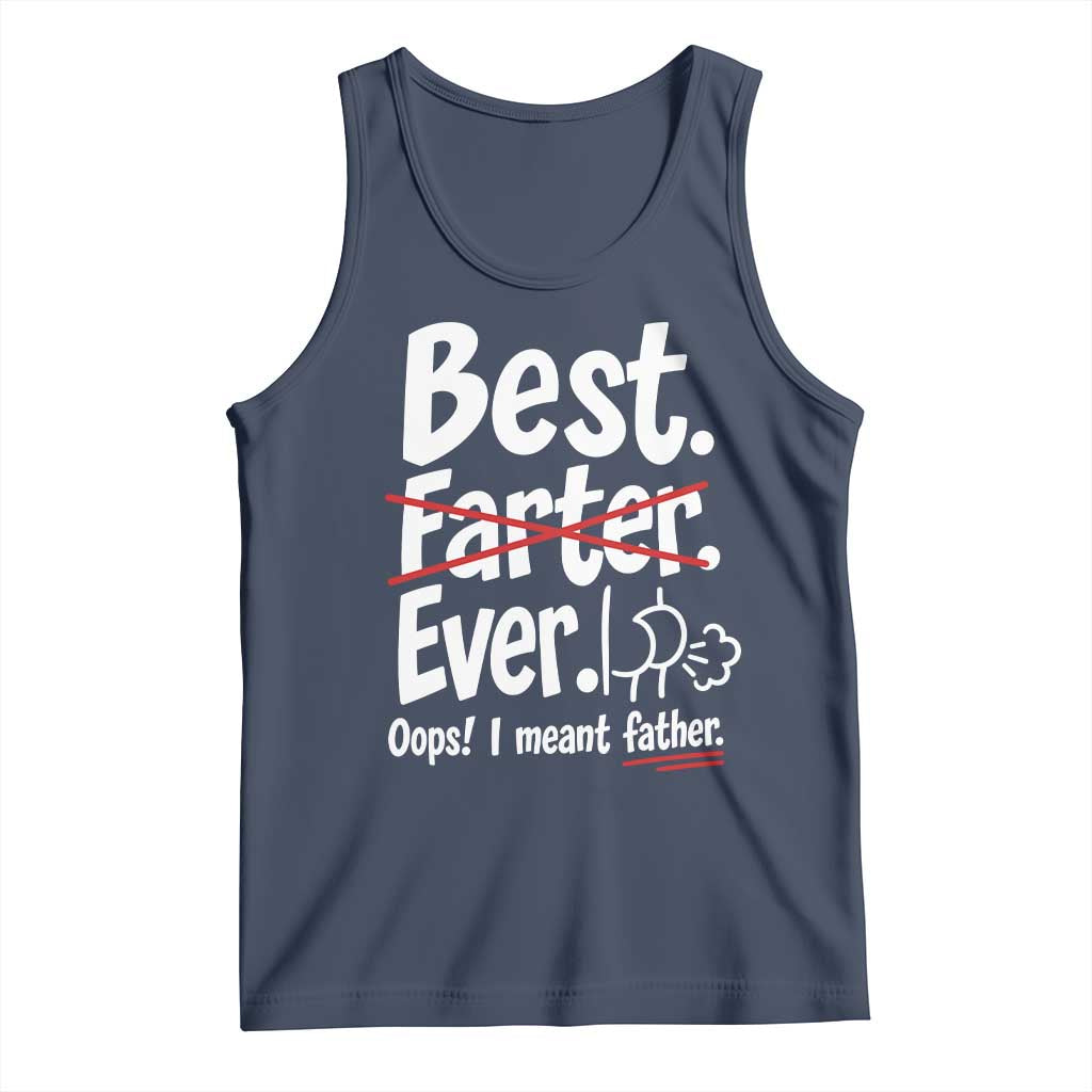 Retro Dad Worlds Best Farter I Mean Father Tank Top Funny Gag Gift Birthday Husband Dad Fathers Day