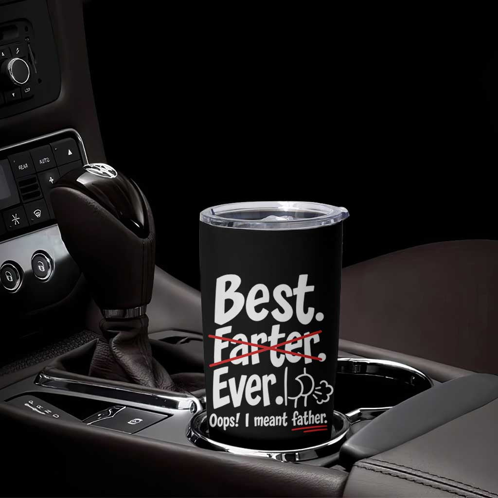 Retro Dad Worlds Best Farter I Mean Father Tumbler Cup Funny Gag Gift Birthday Husband Dad Fathers Day