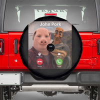 Tung Tung Tung Sahur John Pork Calling Spare Tire Cover Tralalero Tralala Meme Brainrot Funny