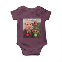 Tung Tung Tung Sahur John Pork Calling Baby Onesie Tralalero Tralala Meme Brainrot Funny