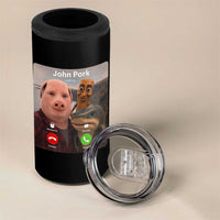 Tung Tung Tung Sahur John Pork Calling 4 in 1 Can Cooler Tumbler Tralalero Tralala Meme Brainrot Funny