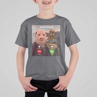 Tung Tung Tung Sahur John Pork Calling T Shirt For Kid Tralalero Tralala Meme Brainrot Funny