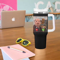 Tung Tung Tung Sahur John Pork Calling Tumbler With Handle Tralalero Tralala Meme Brainrot Funny