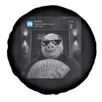 John Pork Meme Spare Tire Cover There Is Motion At Your Front Door Funny Brainrot