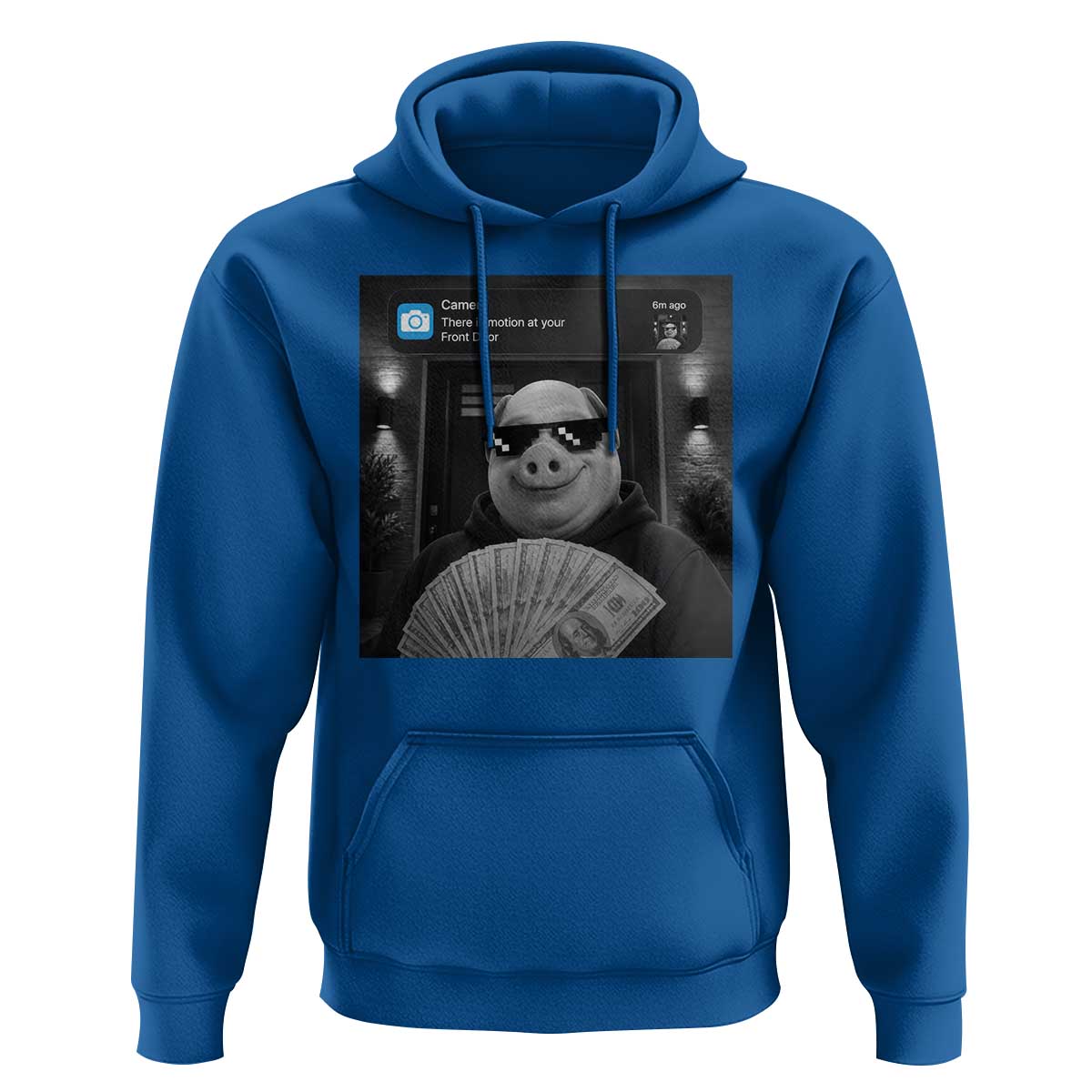 John Pork Meme Hoodie There Is Motion At Your Front Door Funny Brainrot
