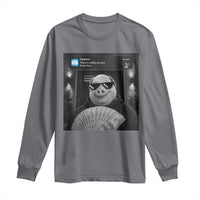 John Pork Meme Long Sleeve Shirt There Is Motion At Your Front Door Funny Brainrot