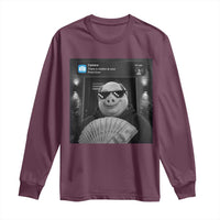 John Pork Meme Long Sleeve Shirt There Is Motion At Your Front Door Funny Brainrot