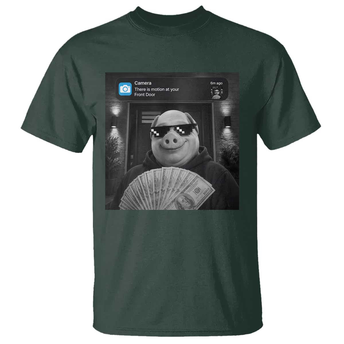 John Pork Meme T Shirt There Is Motion At Your Front Door Funny Brainrot