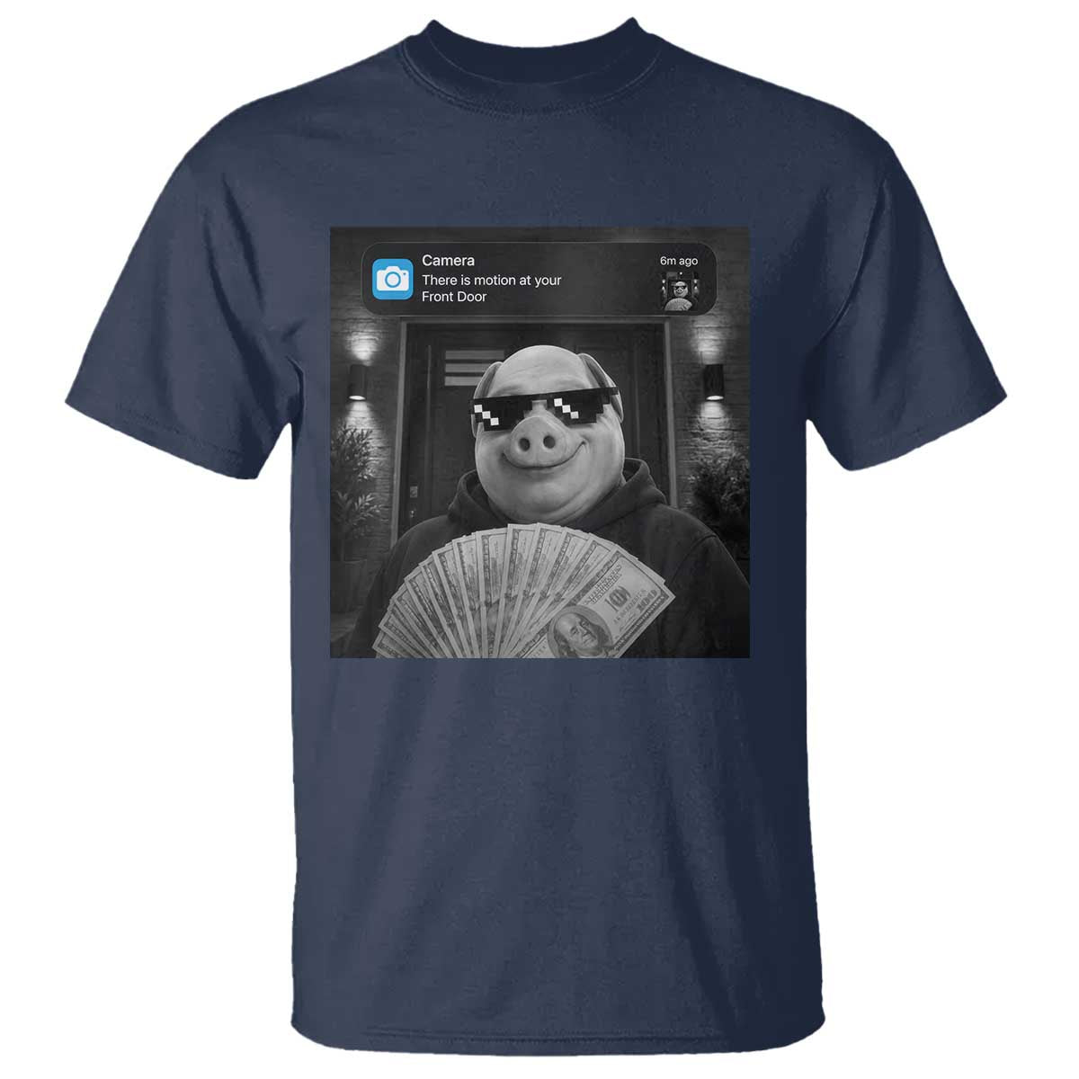 John Pork Meme T Shirt There Is Motion At Your Front Door Funny Brainrot
