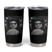 John Pork Meme Tumbler Cup There Is Motion At Your Front Door Funny Brainrot