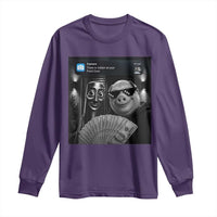 Tung Tung Tung Sahur John Pork Meme Brainrot Long Sleeve Shirt There Is Motion At Your Front Door