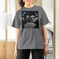 Tung Tung Tung Sahur John Pork Meme Brainrot T Shirt For Women There Is Motion At Your Front Door