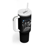 Tung Tung Tung Sahur John Pork Meme Brainrot Tumbler With Handle There Is Motion At Your Front Door