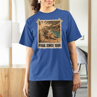 Funny Raccoon Feral Since 1996 30th Birthday T Shirt For Women Vintage 30 Year Old Gift