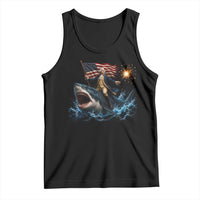 George Washington Riding Shark Tank Top Funny 4th Of July Independence Day 1776 Meme American Flag