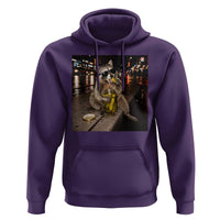 Funny Raccoon Eating Pickles Meme Hoodie
