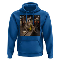 Funny Raccoon Eating Pickles Meme Hoodie