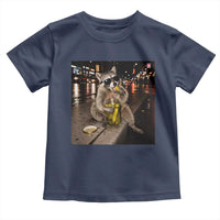 Funny Raccoon Eating Pickles Meme Toddler T Shirt
