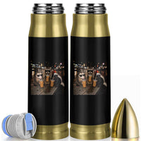 Funny Raccoon Skunk Possum Drinking Iced Coffee Bullet Tumbler Support Local Street Cats Retro Animal Meme