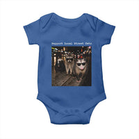 Support Local Street Cats Baby Onesie Funny Raccoon Skunk Possum Animal Meme