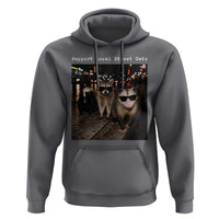 Support Local Street Cats Hoodie Funny Raccoon Skunk Possum Animal Meme