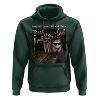 Support Local Street Cats Hoodie Funny Raccoon Skunk Possum Animal Meme