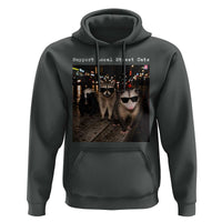 Support Local Street Cats Hoodie Funny Raccoon Skunk Possum Animal Meme