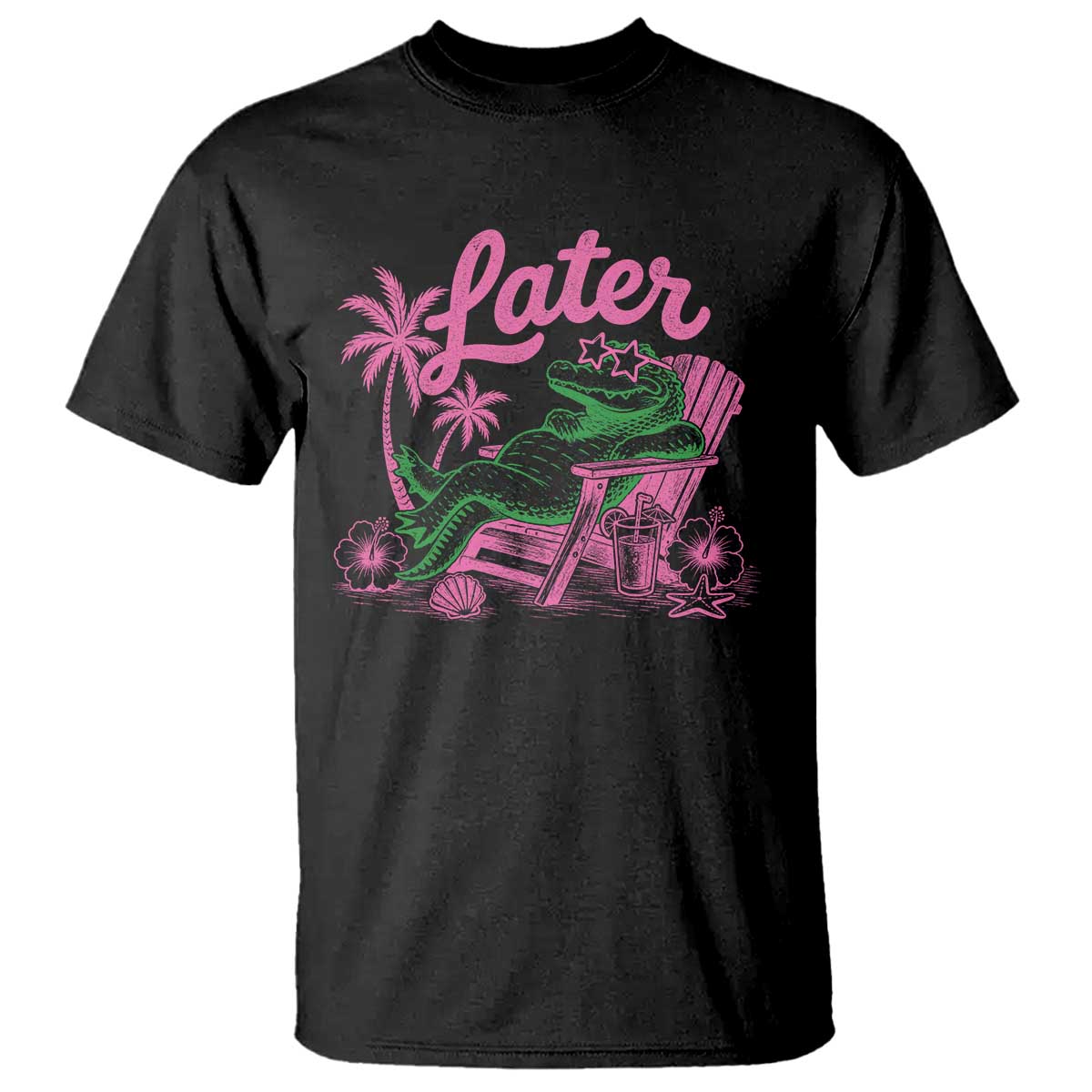 Later Gator Funny Alligator Meme T Shirt Last Day of School Summer Vacation Teachers Kids