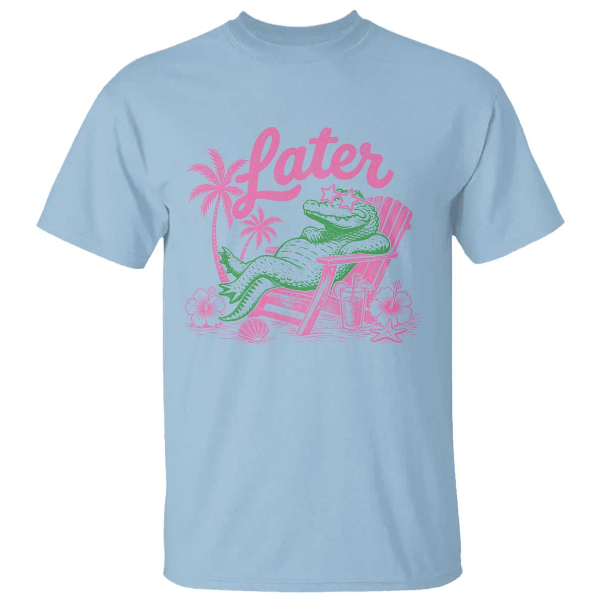 Later Gator Funny Alligator Meme T Shirt Last Day of School Summer Vacation Teachers Kids