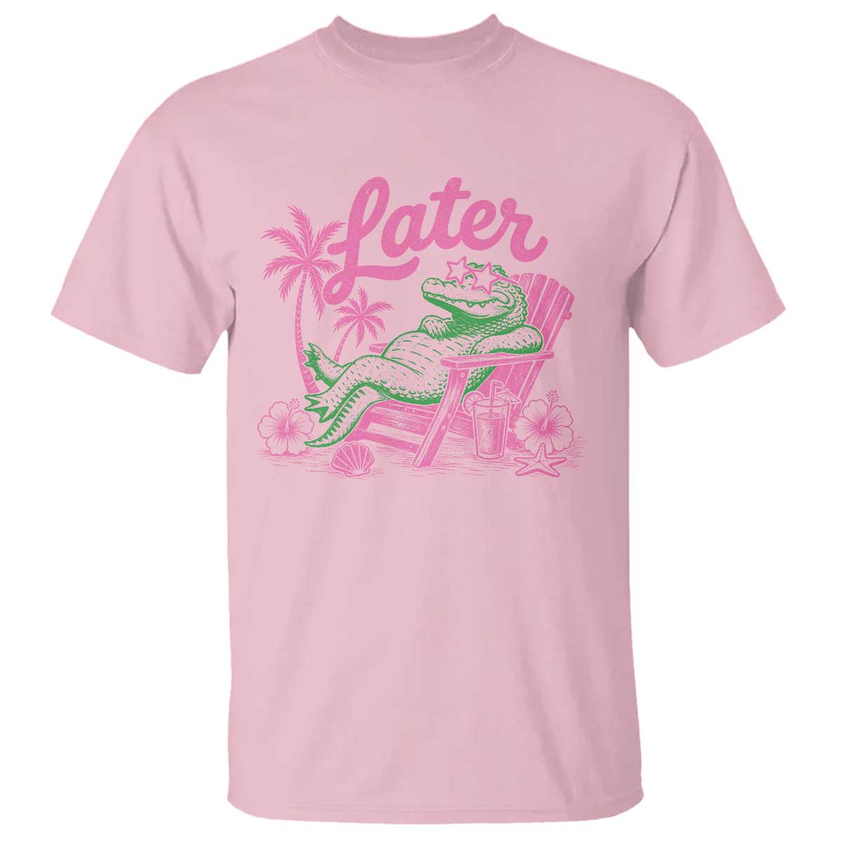 Later Gator Funny Alligator Meme T Shirt Last Day of School Summer Vacation Teachers Kids