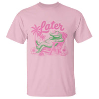 Later Gator Funny Alligator Meme T Shirt Last Day of School Summer Vacation Teachers Kids