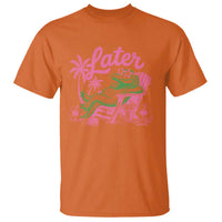 Later Gator Funny Alligator Meme T Shirt Last Day of School Summer Vacation Teachers Kids