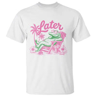 Later Gator Funny Alligator Meme T Shirt Last Day of School Summer Vacation Teachers Kids