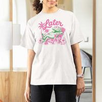 Later Gator Funny Alligator Meme T Shirt For Women Last Day of School Summer Vacation Teachers Kids