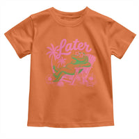 Later Gator Funny Alligator Meme Toddler T Shirt Last Day of School Summer Vacation Teachers Kids