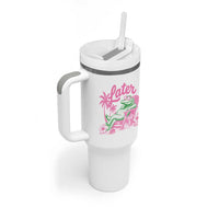 Later Gator Funny Alligator Meme Tumbler With Handle Last Day of School Summer Vacation Teachers Kids