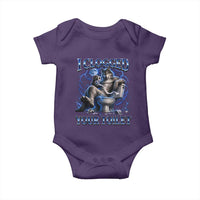 I Clogged Your Toilet Alpha Wolf Meme Baby Onesie Funny Unhinged Stupid Brainrot