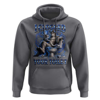 I Clogged Your Toilet Alpha Wolf Meme Hoodie Funny Unhinged Stupid Brainrot