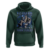 I Clogged Your Toilet Alpha Wolf Meme Hoodie Funny Unhinged Stupid Brainrot