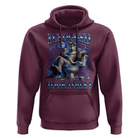 I Clogged Your Toilet Alpha Wolf Meme Hoodie Funny Unhinged Stupid Brainrot